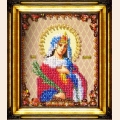 Набор для вышивания бисером КАРТИНЫ БИСЕРОМ "Святая великомученица Екатерина"